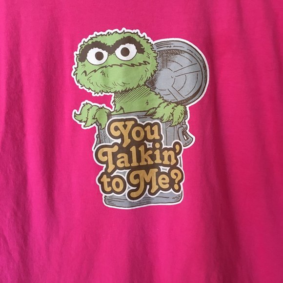 Oscar the Grouch T- Shirt "You talkin' to me?" - Picture 2 of 3